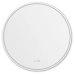 Mirror with LED lighting and anti fog function &Oslash; 60 cm, 24W, 3CCT