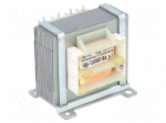 Transformer: mains | 2VA | 230VAC | 12V | 12V | 0.09A | 0.09A | IP00