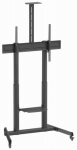 TV mount Gembird 60" - 100" TV floor stand with caster wheels (tilt)