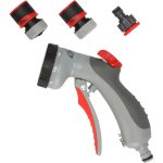 Niisutusseadmed // Pinnakastmise seadmed :: Vooliku&uuml;hendused, vihmutid // Pistolet zraszający 8-funkcyjny trigger control-zestaw 4cz.