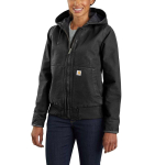 Kurtka ocieplana damska Carhartt Washed Duck Active Jackets - black rozmiar: s