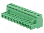 Connector: pluggable terminal block | plug | female | MSTB | 12A | 250V