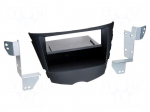 Radio frame | Hyundai | 2 DIN | black