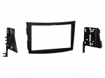 Radio frame | Subaru | 2 DIN | black