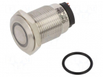 Switch: vandal resistant | Pos: 2 | SPST | 10A/24VDC | IP65 | OFF-(ON)