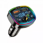 FM transmitter iKaku KSC-851 Bluetooth 5.0 MP3 car adapter with USB charging