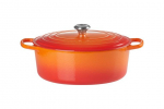 Le Creuset 21178310902430 6.3 L Oval Orange, Red