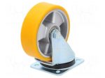 Transport wheel | &Oslash;: 125mm | W: 40mm | H: 156mm | torsional | 300kg