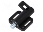Spring latch | for profiles | W: 38mm | Mat: zinc alloy | F1: 21N | &Oslash;: 8mm