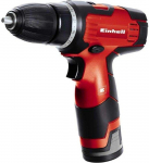 Einhell cordless drill TH-CD 12-2 Li, 12V (red / black, Li-ion battery pack 1.3Ah)