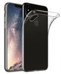 Fusion Ultra Back Case 1 mm Izturīgs Silikona Aizsargapvalks Priek&scaron; Apple iPhone XS Max Caurspīdīgs