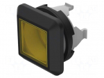 Switch: push-button | 16mm | Stabl.pos: 1 | yellow | IP67 | 92 | Pos: 2