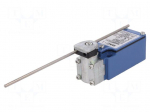 Limit switch | adjustable plunger, max length 170mm | NO + NC