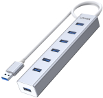 Unitek Y-3090 7x USB 3.0 jaotur toiteplokiga