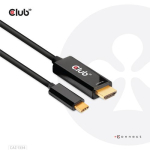 Club3D HDMI-kaabel A -> USB-C aktiivne 4K60Hz 1,8m jaem&uuml;&uuml;k