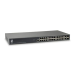 Switch LevelOne 26-pordiline L3 Lite (55113003)