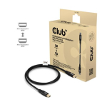Club3D kaabel MiniDP 2.1 <-> MiniDP 2.1 1m 10K60Hz St/St jaem&uuml;&uuml;k
