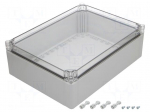 Enclosure: multipurpose | X: 300mm | Y: 400mm | Z: 132mm | FPC | IP66,IP67