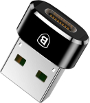 Adapter przejści&oacute;wka OTG USB-C / USB-A Baseus Mini CAAOTG-01 czarna