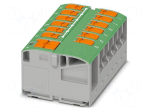 Splice terminal: rail | 24A | 450V | push-in | PA | L: 21.7mm | 0.14&divide;4mm2