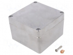 Enclosure: multipurpose | X: 120mm | Y: 122mm | Z: 81mm | 68 | aluminium