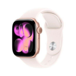 Nutikell APPLE Watch Series 11 GPS + Cellular 42mm Rose Gold Aluminium korpus kerge roosa spordirihmaga - S/M