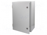 Enclosure: multipurpose | X: 400mm | Y: 600mm | Z: 250mm | SR2 | steel