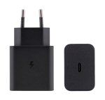 Samsung 45W 1x USB-C laadija ilma kaablita Black