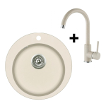 Graniitvalamu 505x505+K&ouml;&ouml;gisegisti 5523E2 Aquasanita Beige