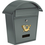 Postikast 380x320x105mm,grafiit