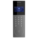 IP izsaukuma videopanelis DS-KD9203-E6 4.3inch 2MP tastatūra kar&scaron;u lasītājs ārtelpu