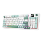 REDRAGON K719WG-RGB-PRO Galatin keyboard USB + RF Wireless + Bluetooth White, Green