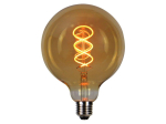 Desc lamp iLike  LED spuldze E27 4W 1800K 210lm 220-240V FILAMENT G125 GLOBE RETRO VINTAGE GOLD DIMMABLE LED line PRIME