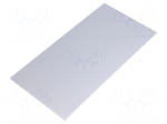 Front panel | Series: ALURAIL | natural | Mat: aluminium | X: 101.8mm