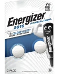 Litija baterija CR2016 3V 100mAh Ultimate Energizer 2gab blisterī&scaron;i