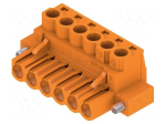 Connector: pluggable terminal block | female | OMNIMATE | 18A | 400V