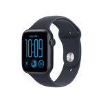Nutikell Apple Watch SE 3 GPS + Cellular 44mm Midnight alumiiniumkorpus koos Navy Blue spordirihmaga - S/M