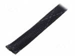 Polyester conduit | Braid diameter: 12.7&divide;31.8,nom.19.1mm | black