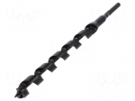 Drill bit | for wood | &Oslash;: 22mm | L: 300mm | HSS | Working part len: 220mm
