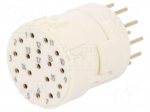 Connector: M23 | PIN: 17 | female | THT | 160V | 8A | Series: Han M23