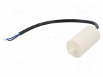 Capacitor: motors, run | 8uF | 425VAC | &Oslash;32x55mm | -25&divide;85&deg;C | &plusmn;5%