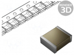 Capacitor: ceramic | MLCC | 39nF | 630VDC | C0G | &plusmn;5% | SMD | 2824