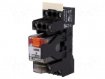 Relay: interface | DPDT | Ucoil: 24VAC | 12A | 12A/250VAC | 12A/30VDC