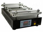 Preheater | 200x250mm | 850W | Plug: EU | ESD | Display: LED x2 4 digits