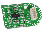 Click board | quadrature counter | ISP | LS7366R | 3.3/5VDC