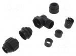 Connector: circular | plug | PIN: 4 | male | screw terminal | IP65,IP67