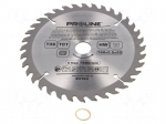 Circular saw | &Oslash;: 160mm | Teeth: 36 | cemented carbide | hardened | wood