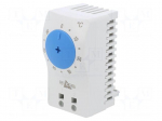 Sensor: thermostat | NO | 10A | 250VAC | spring clamps | 60x33x41mm