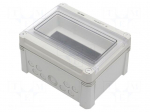 Enclosure: junction box | X: 241mm | Y: 191mm | Z: 125mm | polycarbonate