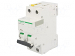 Circuit breaker | 400VAC | Inom: 25A | Poles: 2 | Charact: D | 6kA | IP20